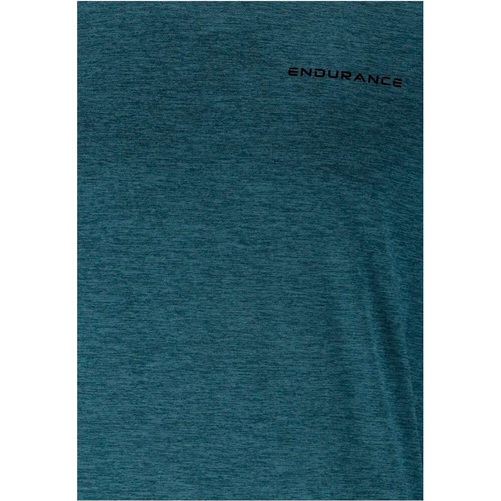 Endurance camiseta técnica manga corta hombre Abdon M Melange L/S Tee 05