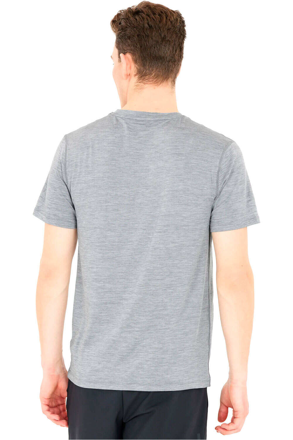 Endurance camiseta técnica manga corta hombre Abdon M Melange S/S Tee vista trasera