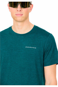 Endurance camiseta técnica manga corta hombre Abdon M Melange vista detalle
