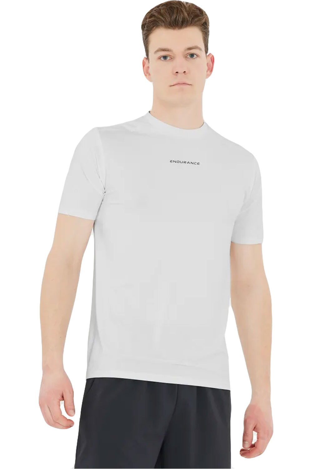 Endurance camiseta técnica manga corta hombre Loker M S/S Tee vista frontal