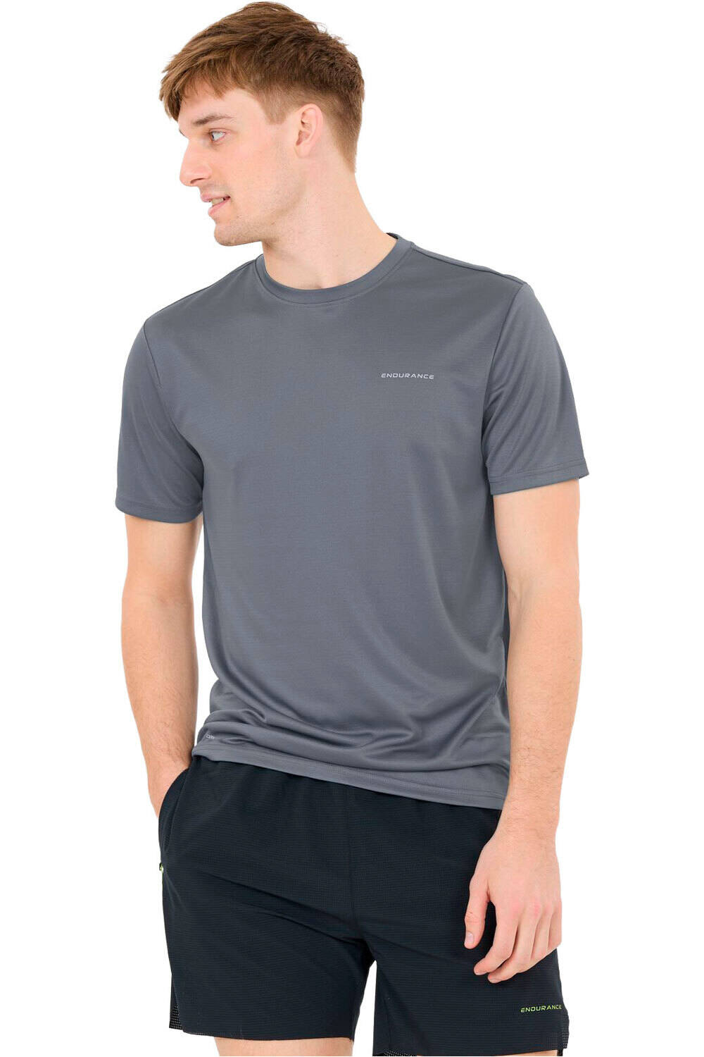 Endurance camiseta técnica manga corta hombre Vernon V2 M Performance vista frontal