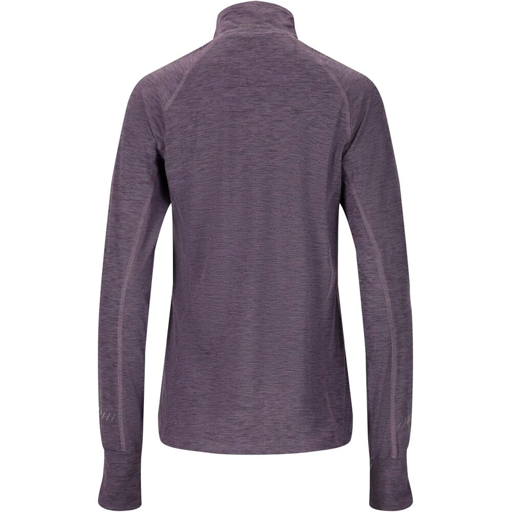Endurance camiseta técnica manga larga mujer Canna V2.0 W Melange Midlayer 06