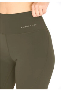 Endurance malla corta running mujer Ranveigh Short Tights vista detalle