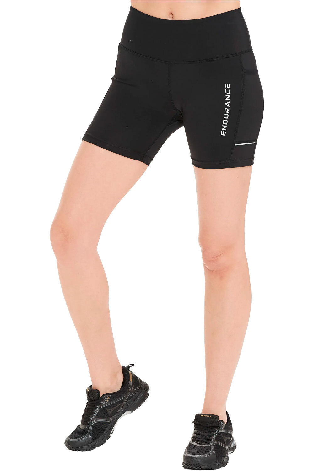 Endurance malla larga running mujer Energy V2 W Short Tights vista frontal