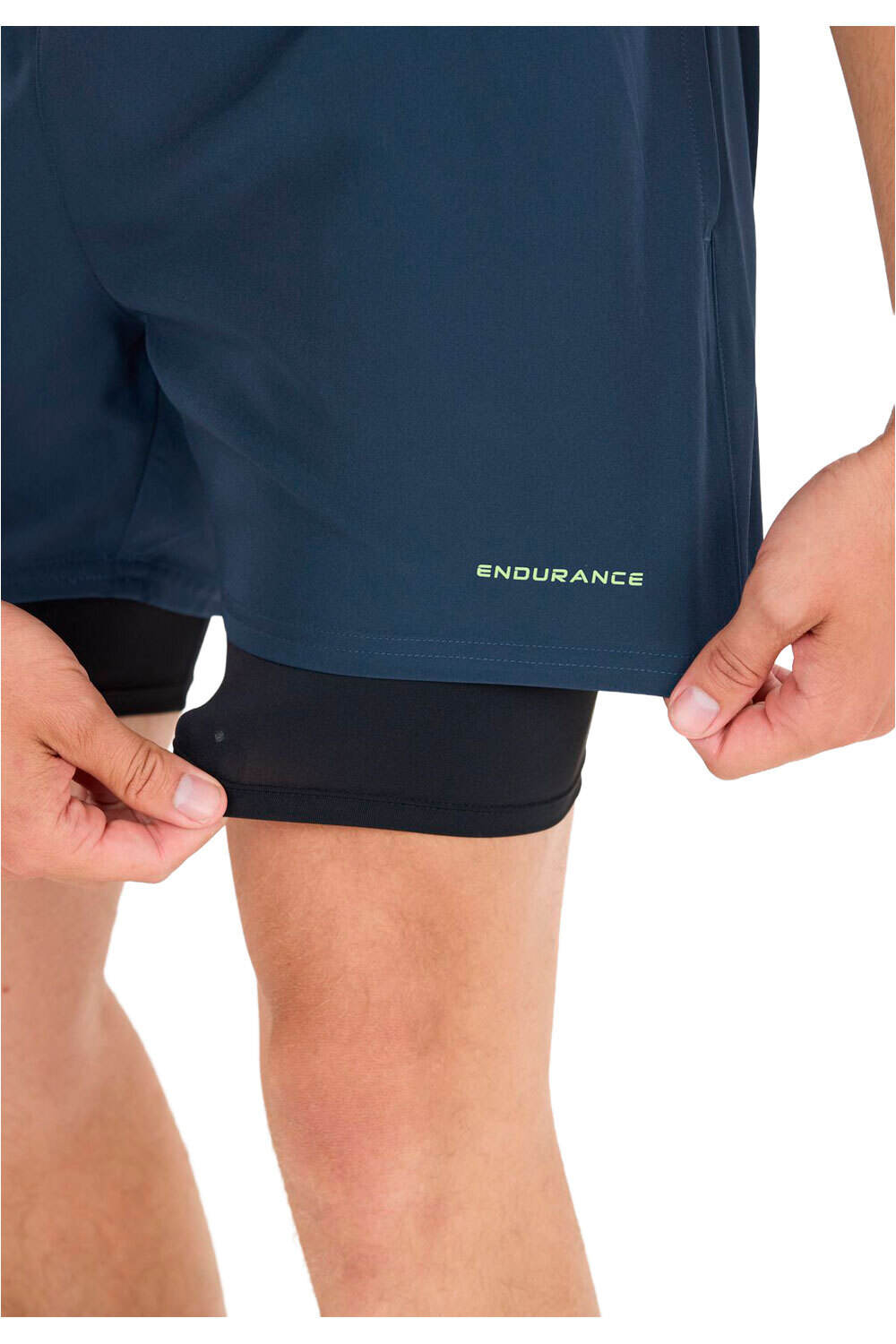 Endurance pantaloneta técnica hombre Kros M 2-in-1 Shorts 03