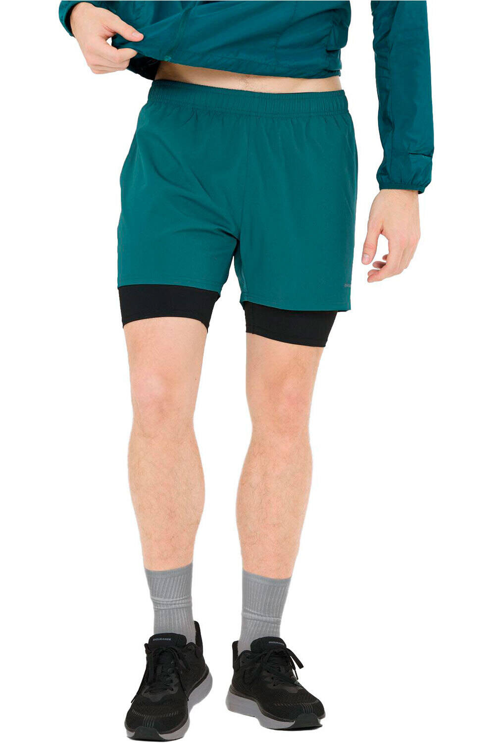 Endurance pantaloneta técnica hombre Kros M 2-in-1 vista frontal