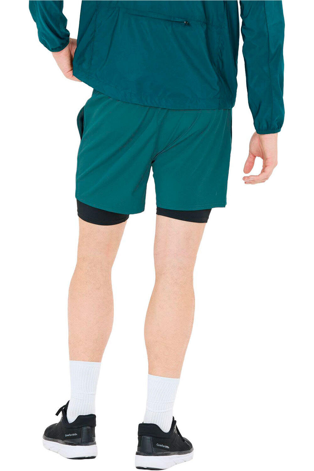 Endurance pantaloneta técnica hombre Kros M 2-in-1 vista trasera