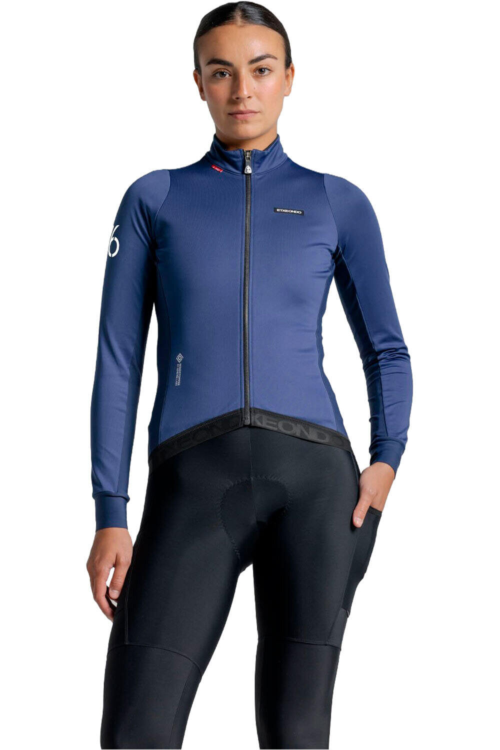 Etxeondo cortavientos ciclismo hombre CHAQUETA 76 PRO GORE-TEX WINDSTOPPER vista frontal