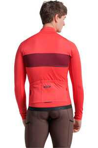 Etxeondo cortavientos ciclismo hombre CHAQUETA 76 PRO GORE-TEX WINDSTOPPER vista trasera