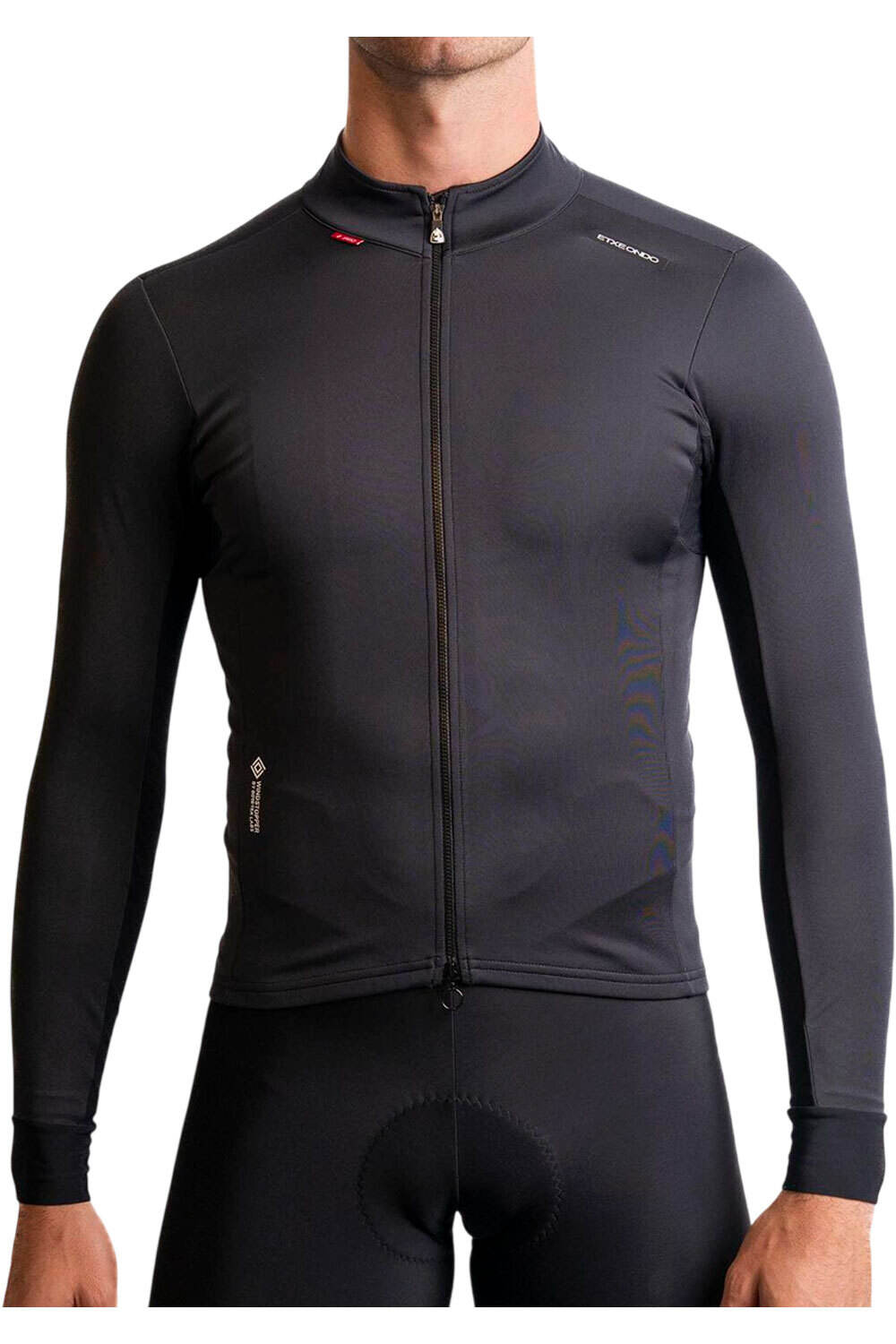 Etxeondo cortavientos ciclismo hombre CHAQUETA DENA GORE-TEX WINDSTOPPER vista frontal