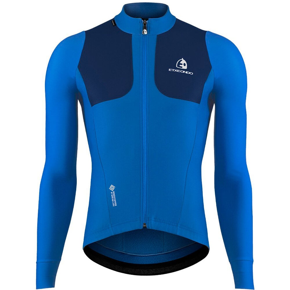 Etxeondo cortavientos ciclismo hombre CHAQUETA TEKNIKA GORE-TEX WINDSTOPPER vista frontal