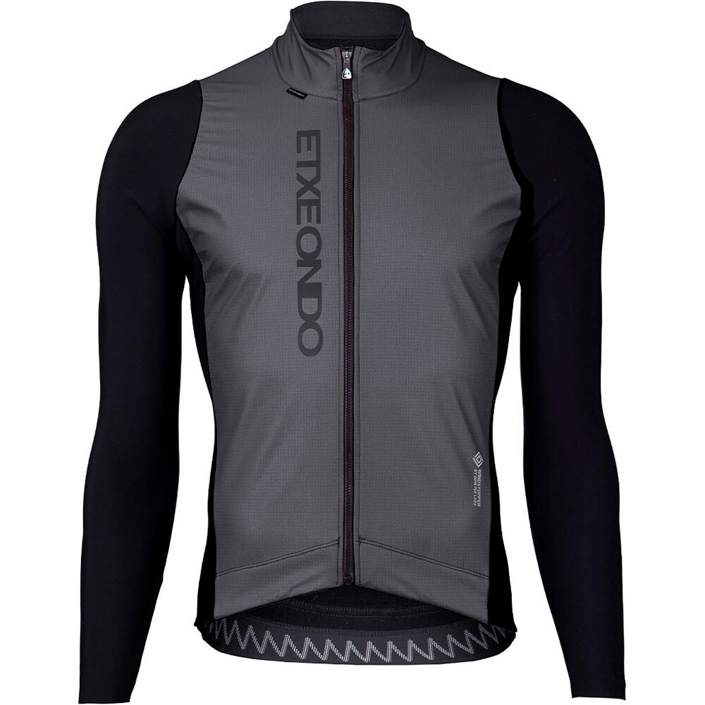 Etxeondo cortavientos ciclismo hombre CHAQUETA URRUN GORE-TEX WINDSTOPPER vista detalle