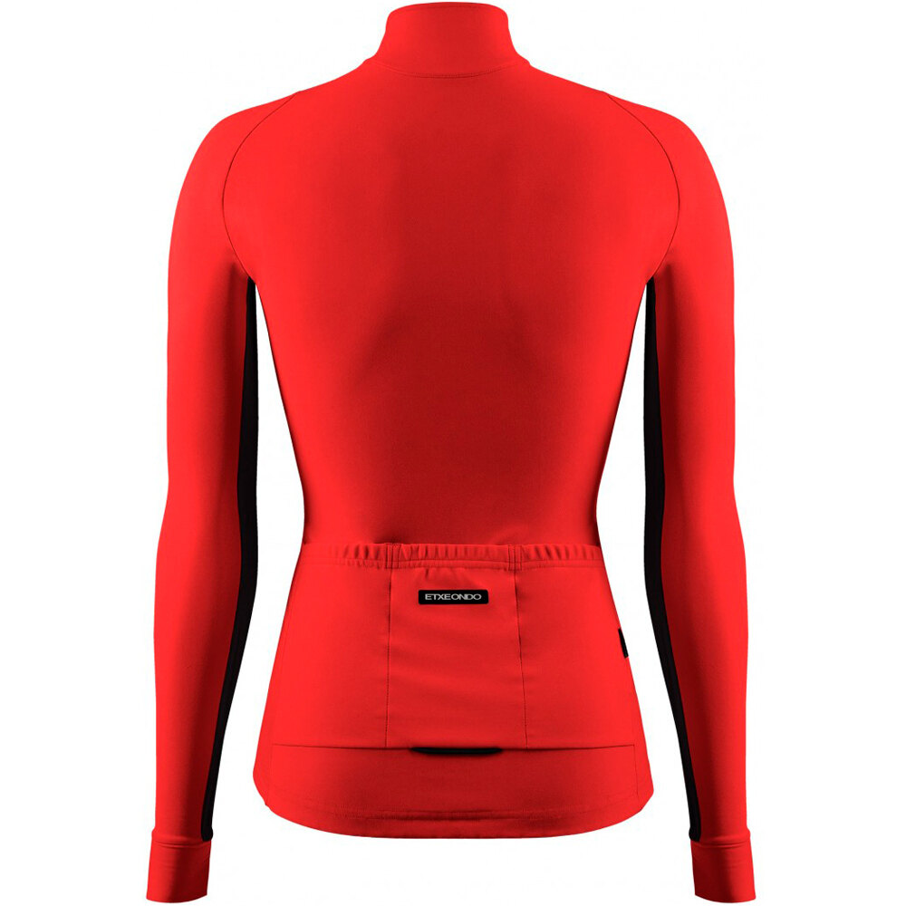 Etxeondo cortavientos ciclismo mujer CHAQUETA UMEA vista trasera