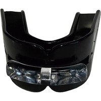 Everlast Protector Bucal DOUBLE MOUTH GUARD BLACK vista frontal