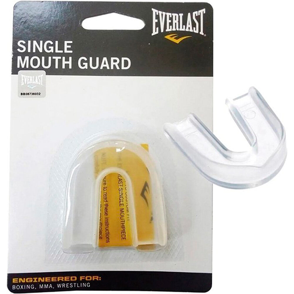 Everlast Protector Bucal SINGLE MOUTHGUARD CLEAR 02