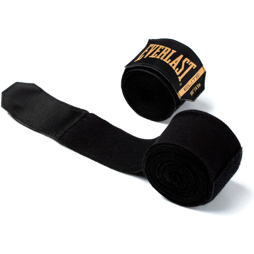 Everlast vendas artes marciales ELITE HANDWRAPS BLACK 455cm 02