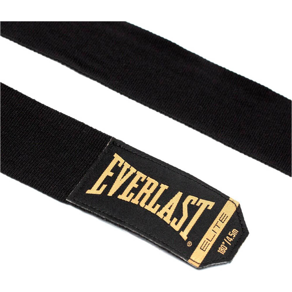 Everlast vendas artes marciales ELITE HANDWRAPS BLACK 455cm 03