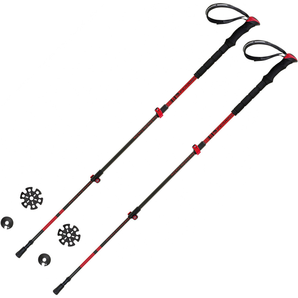 Ferrino bastón travesía montaña STICK NUPTSE vista frontal