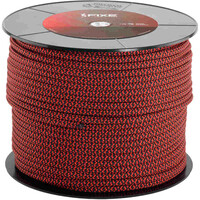 Fixe bobina escalada Cordino Aramida 6 mm Rojo 100 m vista frontal