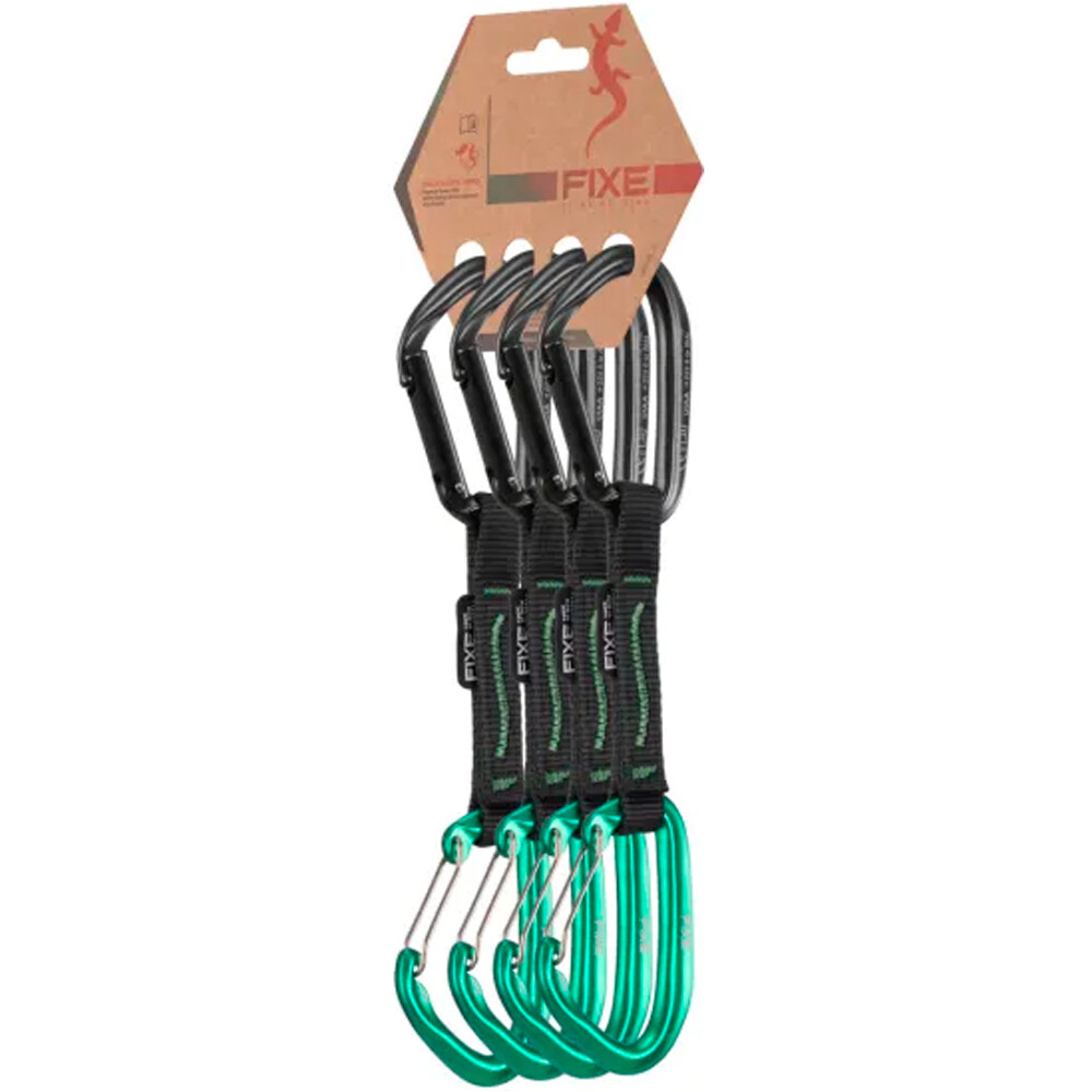 Fixe express escalada Pack 4 Cintas express Puput Mix 12 cm vista frontal