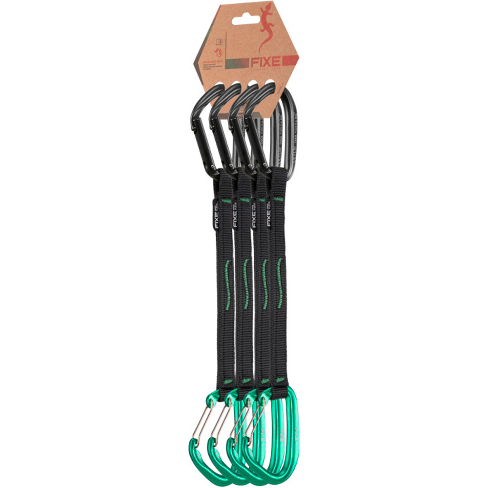 Fixe express escalada Pack 4 Cintas express Puput Mix 35 cm vista frontal