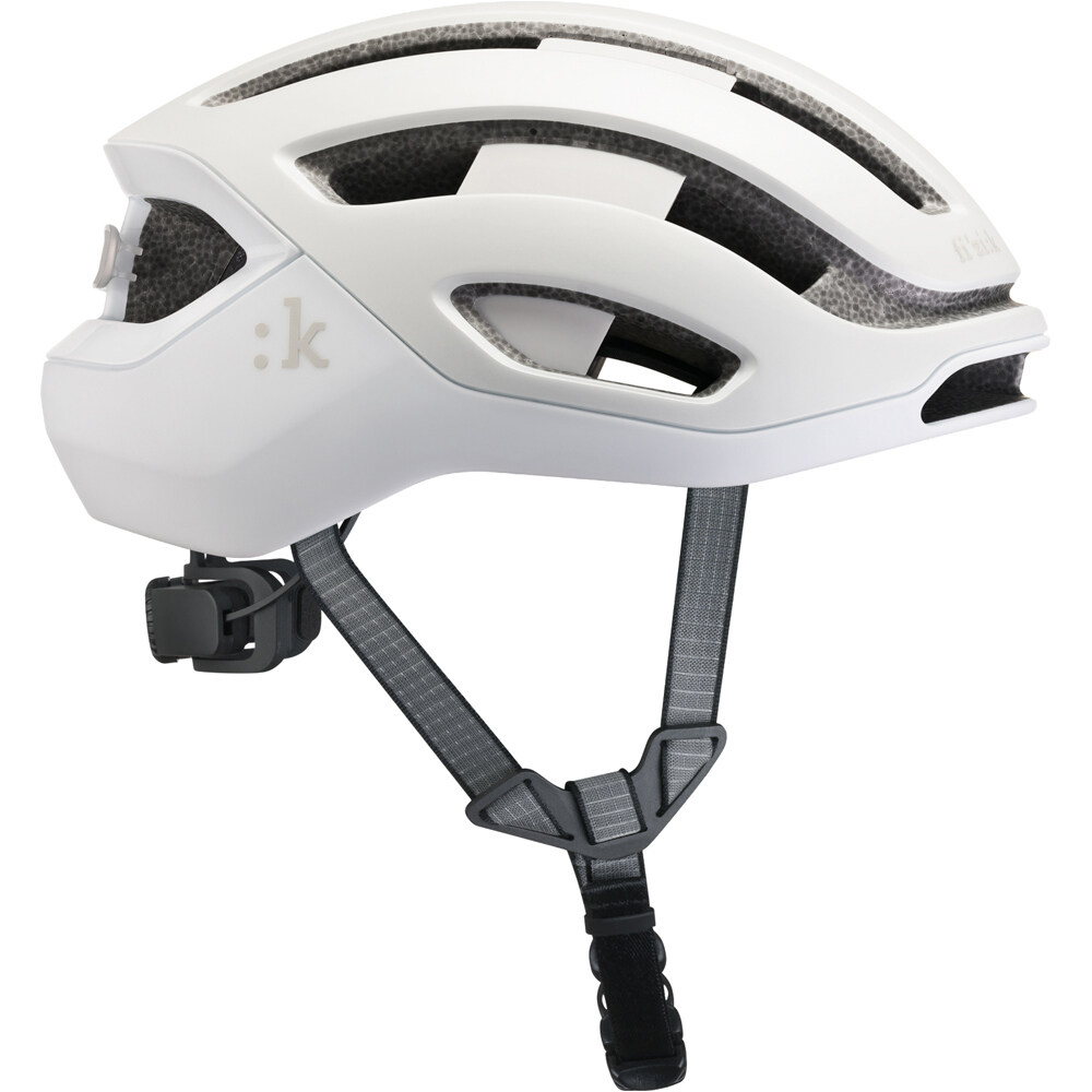 Fizik casco bicicleta KUDO VENTO WHITE vista frontal