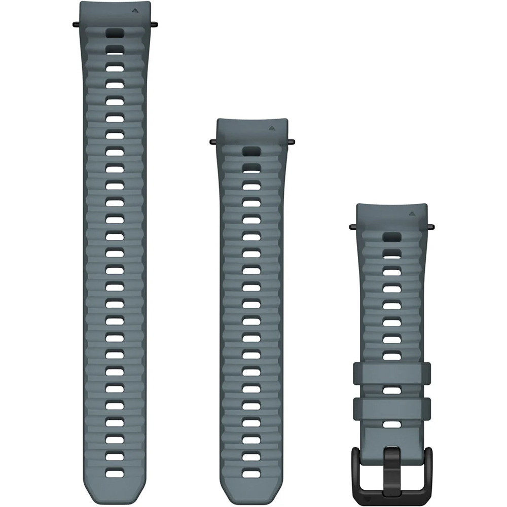 Garmin correas de relojes deportivos Correa 20 mm silicona azul INSTINCT E vista frontal