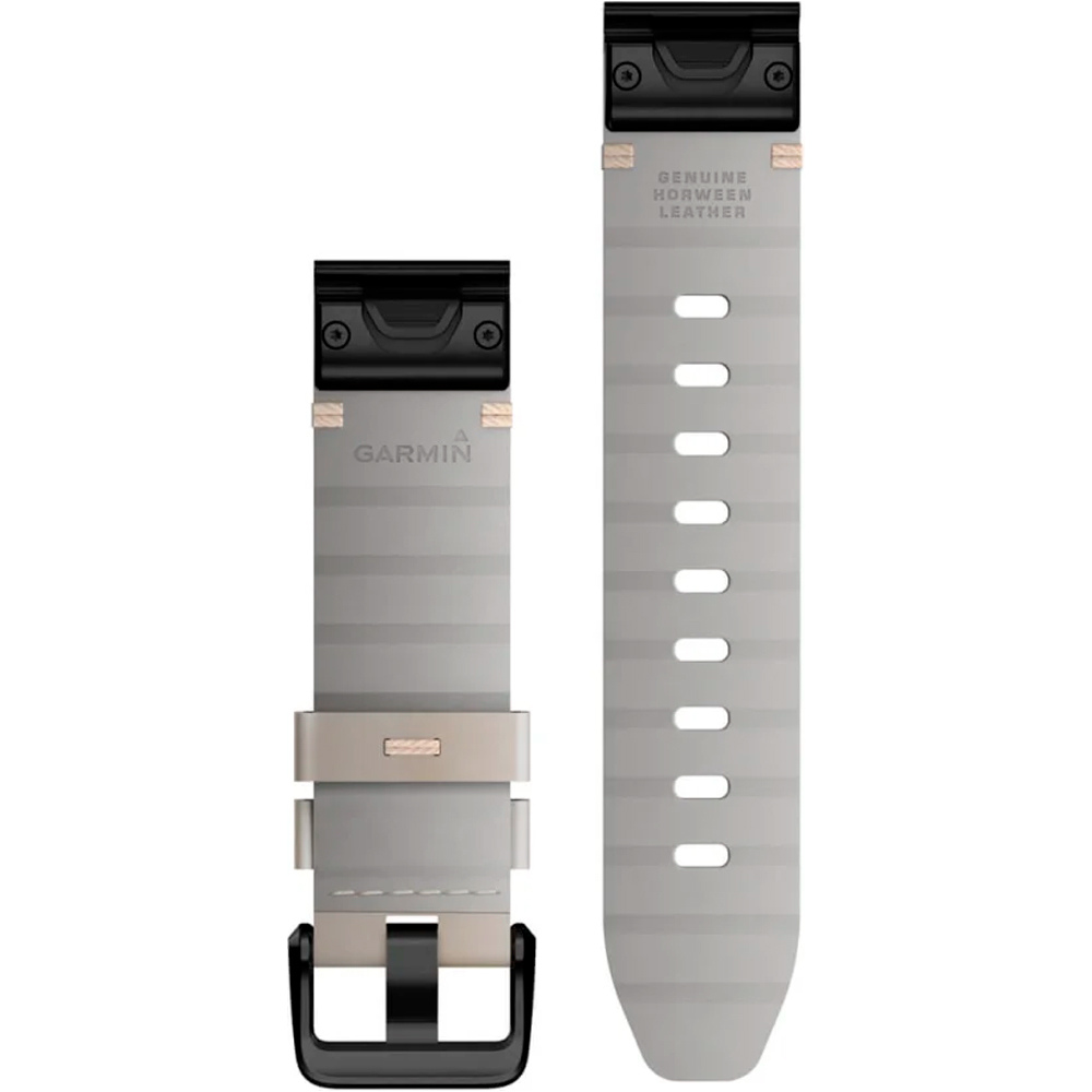 Garmin correas de relojes deportivos Correa de piel marrn claro 20mm 01