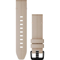 Garmin correas de relojes deportivos Correa de piel marrn claro 20mm vista frontal