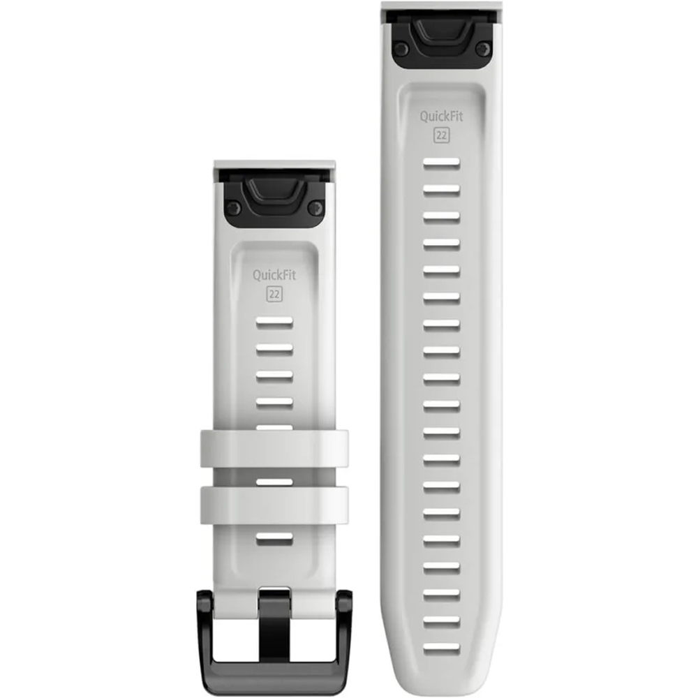 Garmin correas de relojes deportivos Correa de silicona blanca epix 22mm 01