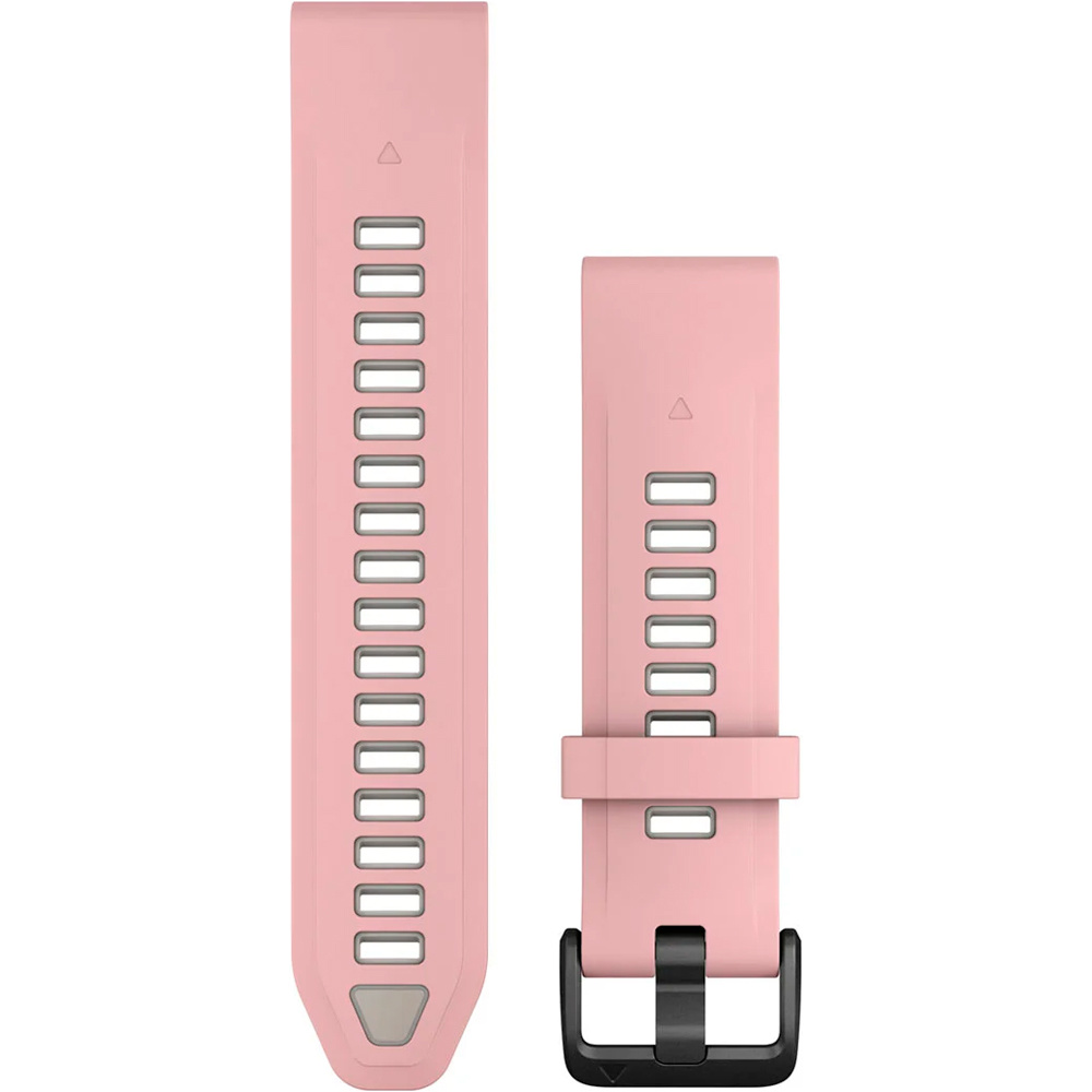 Garmin correas de relojes deportivos Correa de silicona QuickFit 20mm - Rosa vista frontal
