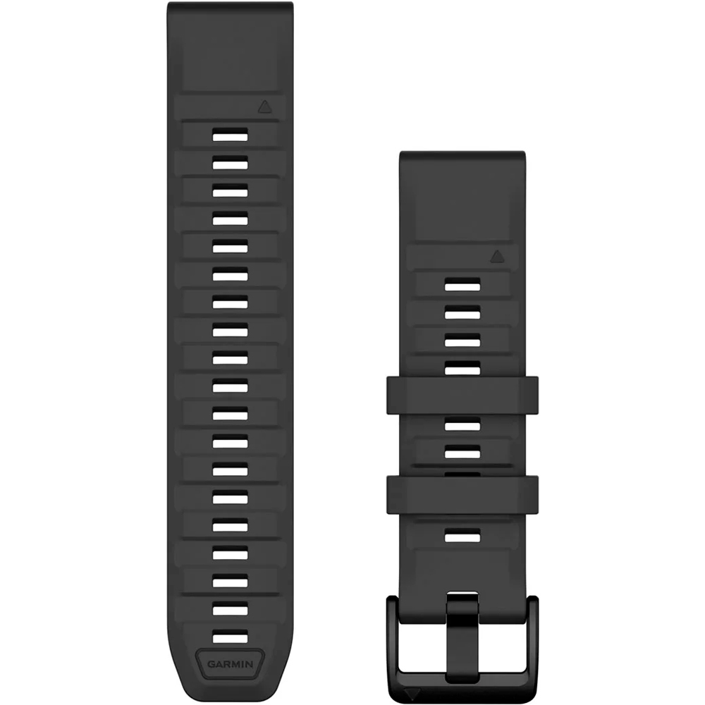 Garmin correas de relojes deportivos Correa de silicona QuickFit 22mm - Graf vista frontal