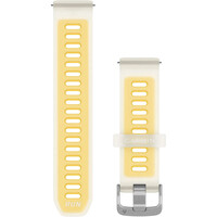 Garmin correas de relojes deportivos Correa Quick Release Amarilla/Blanca 20M vista frontal