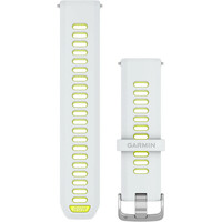 Garmin correas de relojes deportivos Correa Quick Release Blanca/Amarilla 22M vista frontal