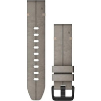 Garmin correas de relojes deportivos Correa QuickFit fenix 6S (20mm) Cuero gr vista frontal