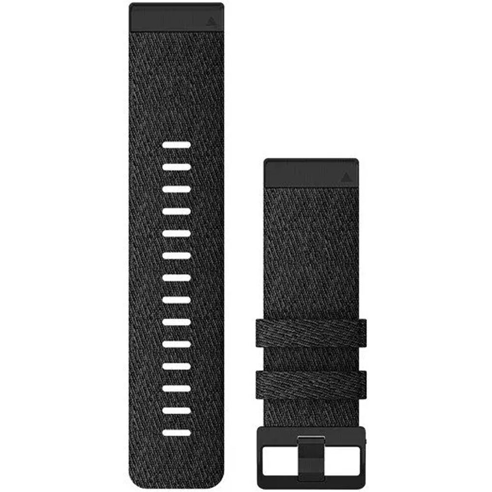 Garmin correas de relojes deportivos Correa QuickFit fenix 6X (26mm) Nylon ne vista frontal