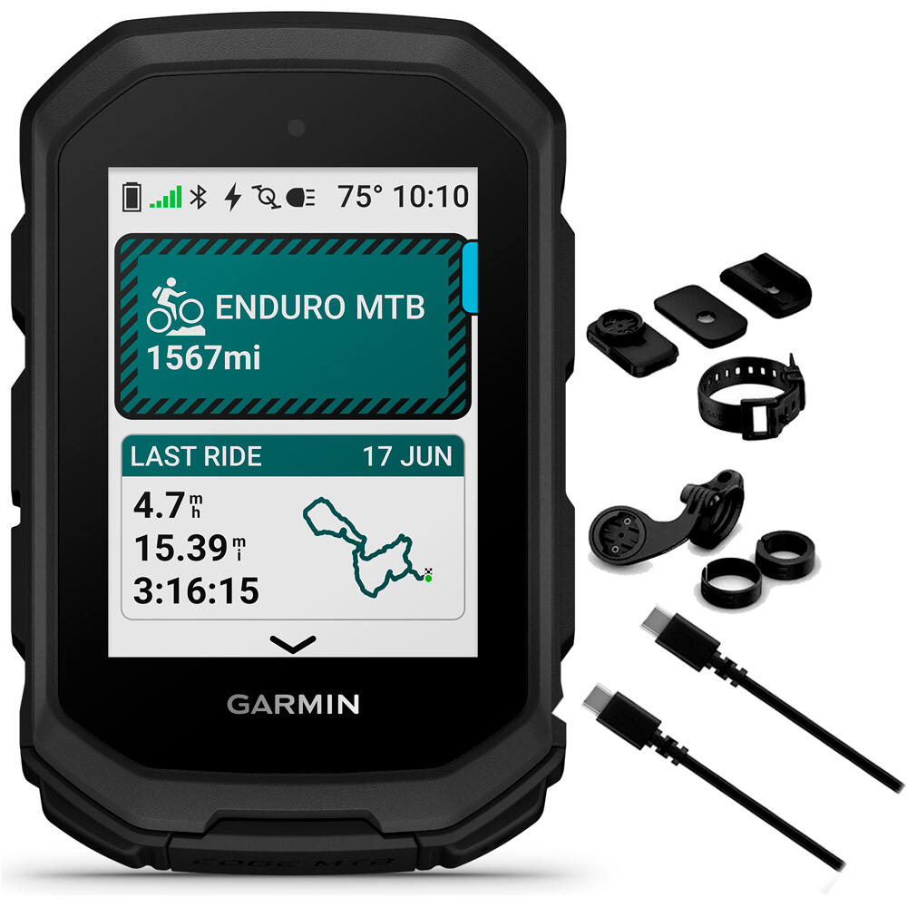 Garmin gps bicicleta Edge MTB vista frontal
