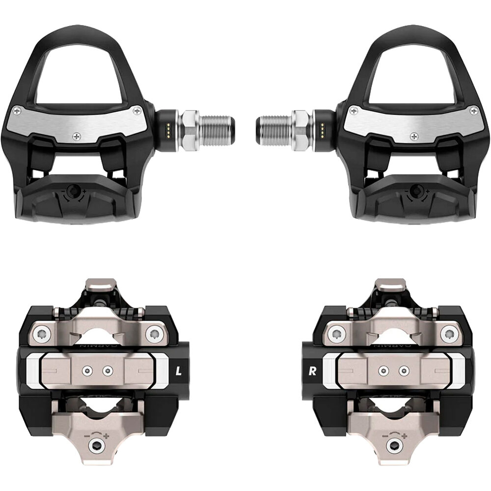 Garmin pedales automáticos Potencimetros Rally RK/XC210 vista frontal