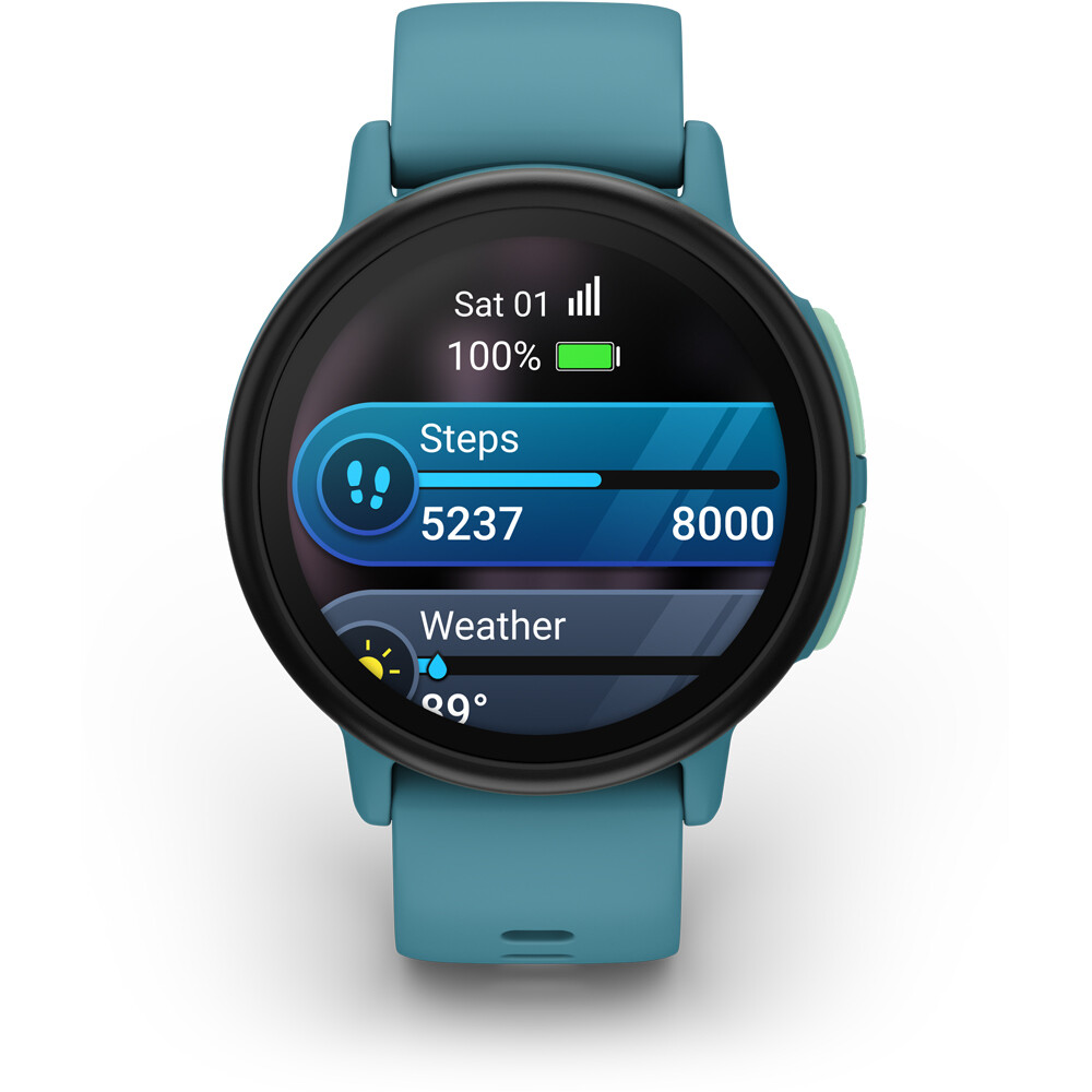 Garmin pulsera de actividad Bounce 2, GPS, Wi-Fi, LTE, Azul 02