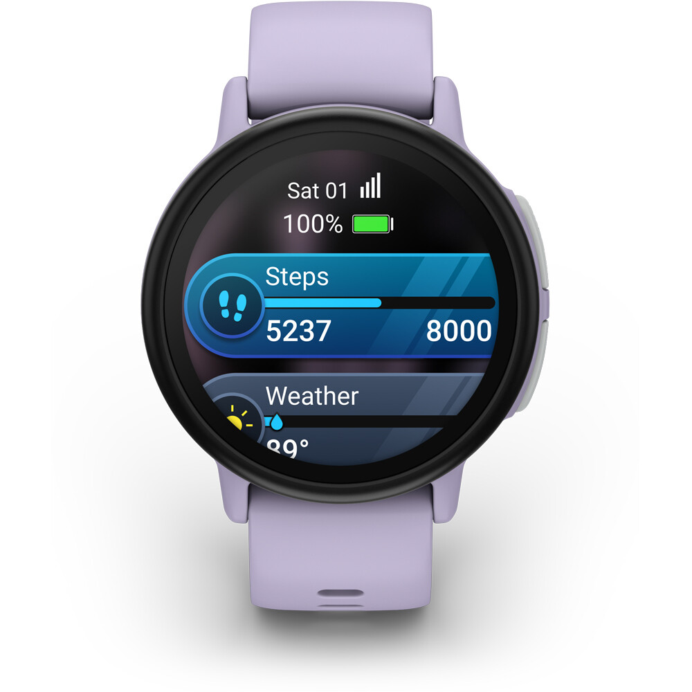 Garmin pulsera de actividad Bounce 2, GPS, Wi-Fi, LTE, Lila 02