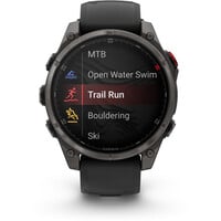 Garmin pulsómetros con gps Fenix 8 Pro # 47 mm, AMOLED Cristal de z 02