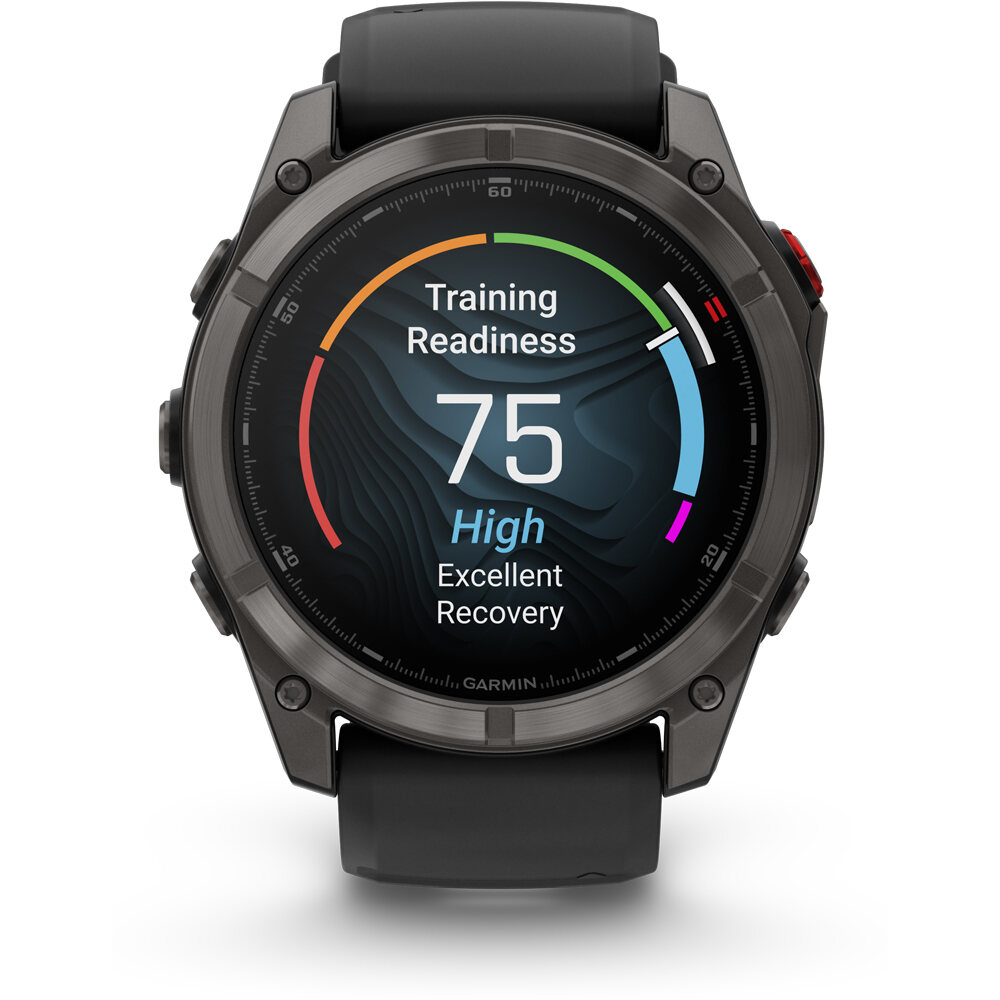 Garmin pulsómetros con gps Fenix 8 Pro # 51 mm, AMOLED Cristal de z 04