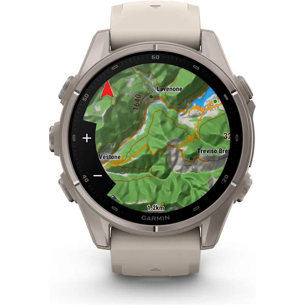 Garmin pulsómetros con gps FENIX 9 43 MM TITANIO CORREA BL 06