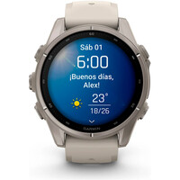 Garmin pulsómetros con gps FENIX 9 43 MM TITANIO CORREA BL 09