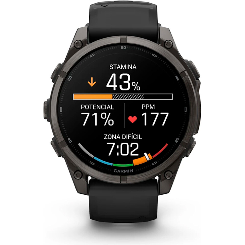 Garmin pulsómetros con gps FENIX 9 47 MM TITANIO RECUBRIMIENTO DLC GR CARBN CORREA NE 03