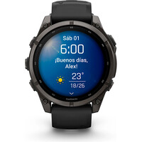 Garmin pulsómetros con gps FENIX 9 47 MM TITANIO RECUBRIMIENTO DLC GR CARBN CORREA NE 09