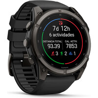 Garmin pulsómetros con gps FENIX 9 51 MM CAJA TITANIO RECUBRIMIENTO DLC GR CARBN CORRE 02