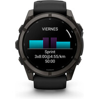 Garmin pulsómetros con gps FENIX 9 51 MM CAJA TITANIO RECUBRIMIENTO DLC GR CARBN CORRE 08