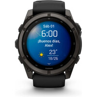 Garmin pulsómetros con gps FENIX 9 51 MM CAJA TITANIO RECUBRIMIENTO DLC GR CARBN CORRE 09