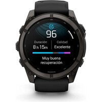 Garmin pulsómetros con gps FENIX 9 51 MM CAJA TITANIO RECUBRIMIENTO DLC GR CARBN CORRE 10
